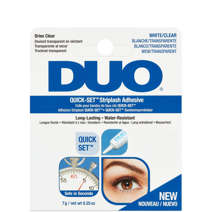 DUO QUICK-SET STRIP LASH ADHESIVE WHITE/CLEAR (5G)