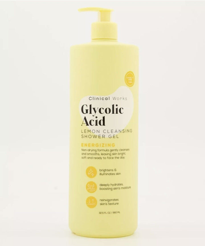 Clinical Works Glycolic Acid Brightening Shower Gel