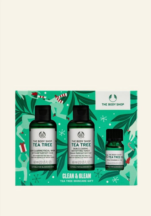 Clean & Gleam Tea Tree Skincare Gift