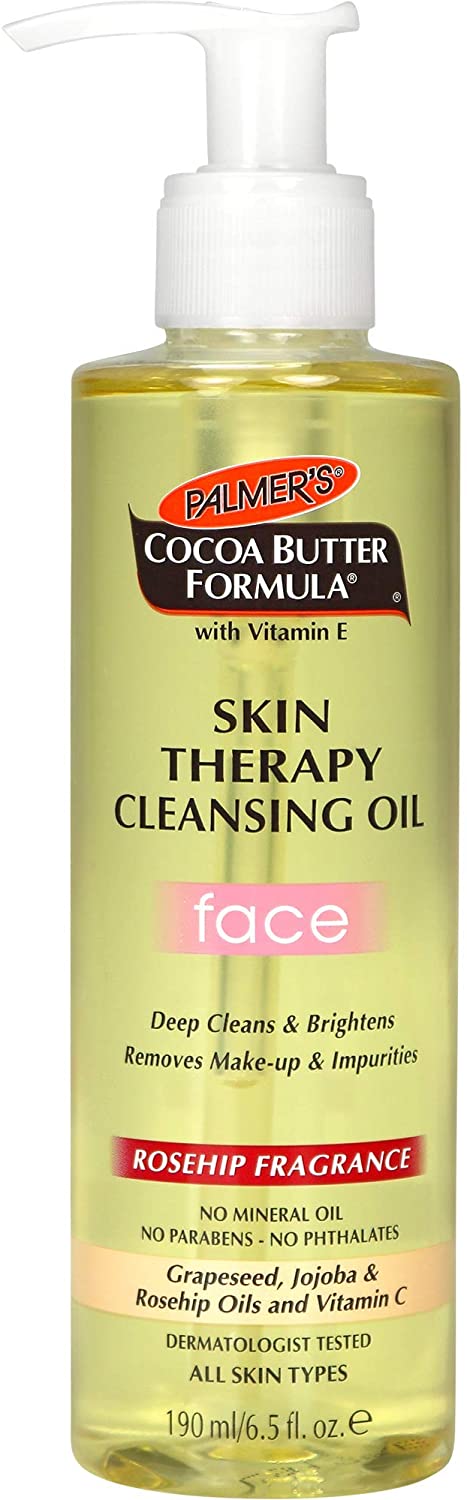 Palmer’s Cocoa Butter Formula Skin Therapy Cleansing Oil.