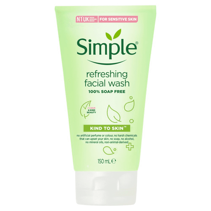 Simple Kind to Skin Refreshing Facial Wash Gel – 150ml