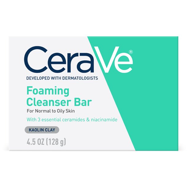 CeraVe Foaming Cleanser Bar
