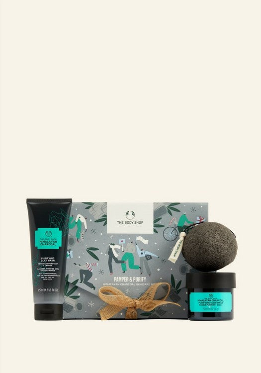 Pamper & Purify Himalayan Charcoal Skincare Gift