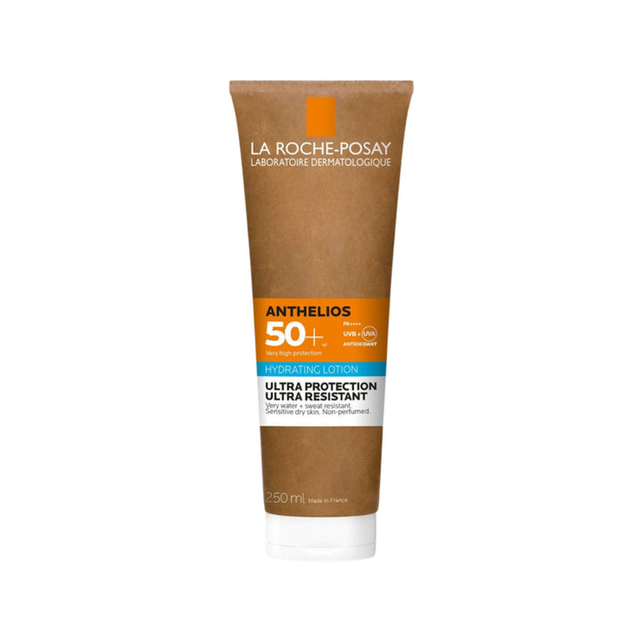 La Roche-Posay Anthelios Eco-Conscious Hydrating Lotion SPF 50+ 250ml on white background