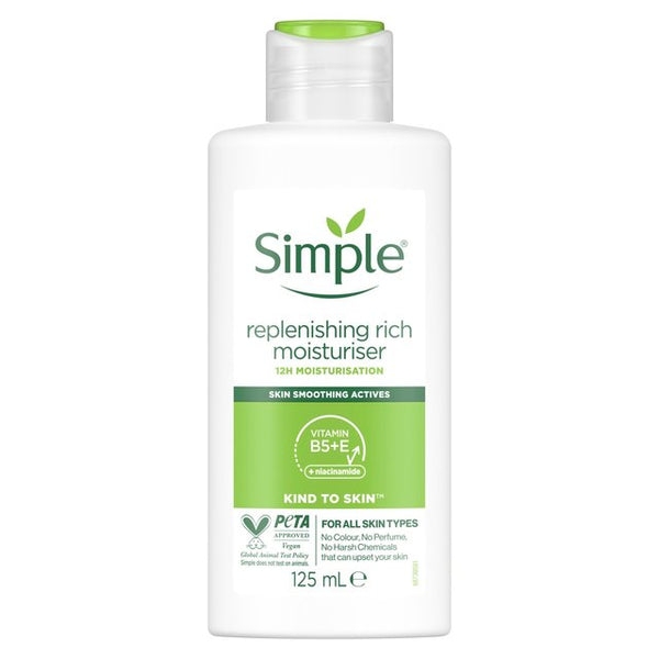 Simple Kind to Skin Replenishing Rich Moisturiser 125ml