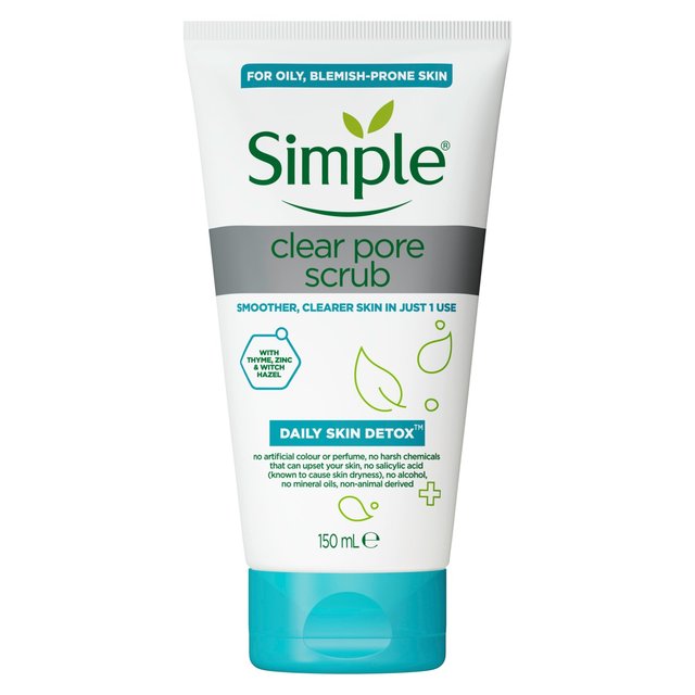 Simple Detox Clear Pore Scrub