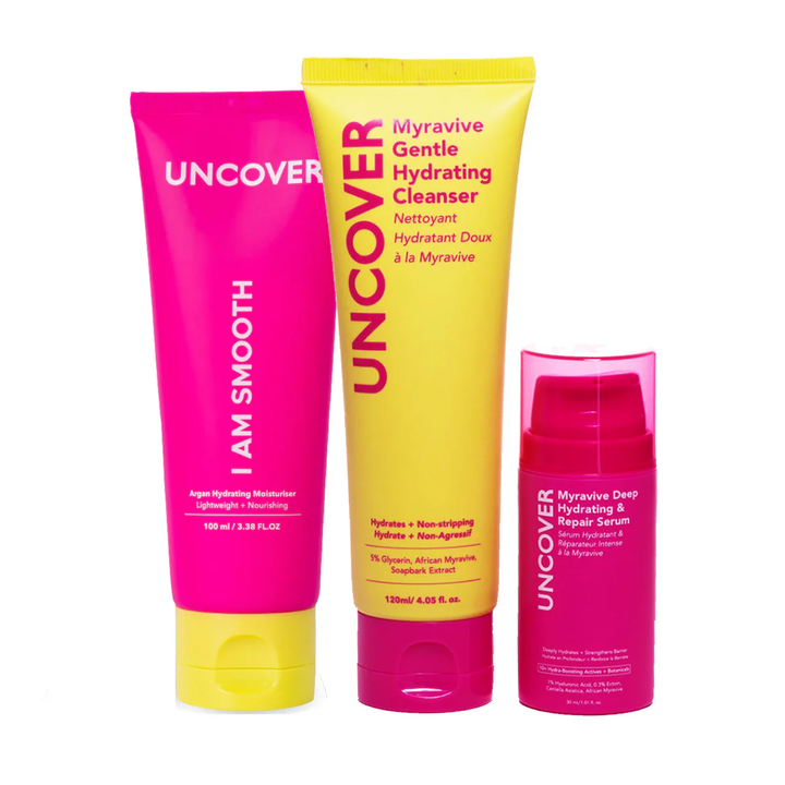 Uncover Deep Hydration & Repair Kit | Complete Hydration Routine for Soft, Healthy Skin