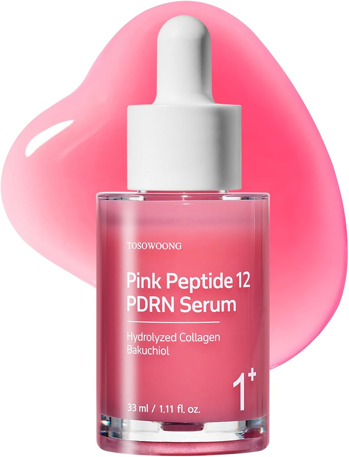 TOSOWOONG Pink Peptide 12 PDRN Serum, Pink Peptide 12 PDRN Serum,
