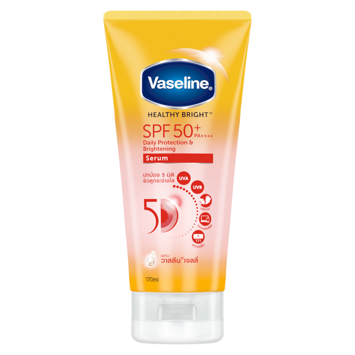 VASELINE® Healthy Bright SPF50+ PA++++ Daily Protection & Brightening Serum Sunscreen