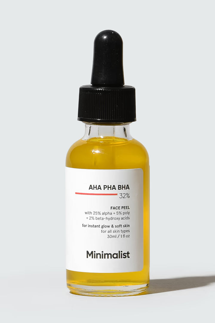 Minimalist 32% AHA , PHA ,BHA Face peel