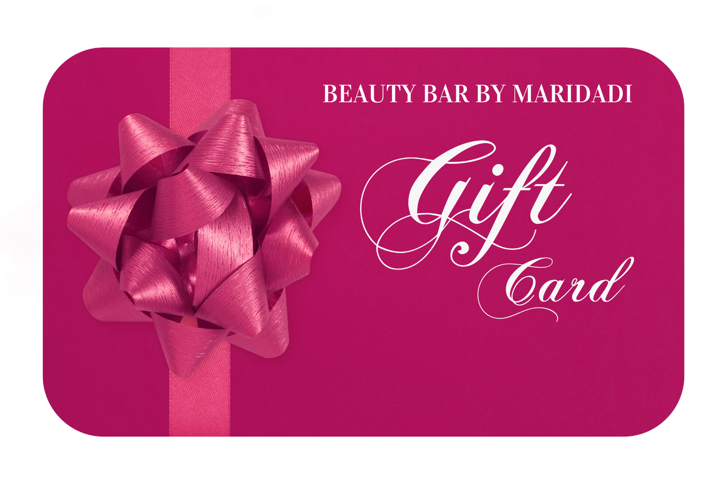 Beauty Bar Gift Card