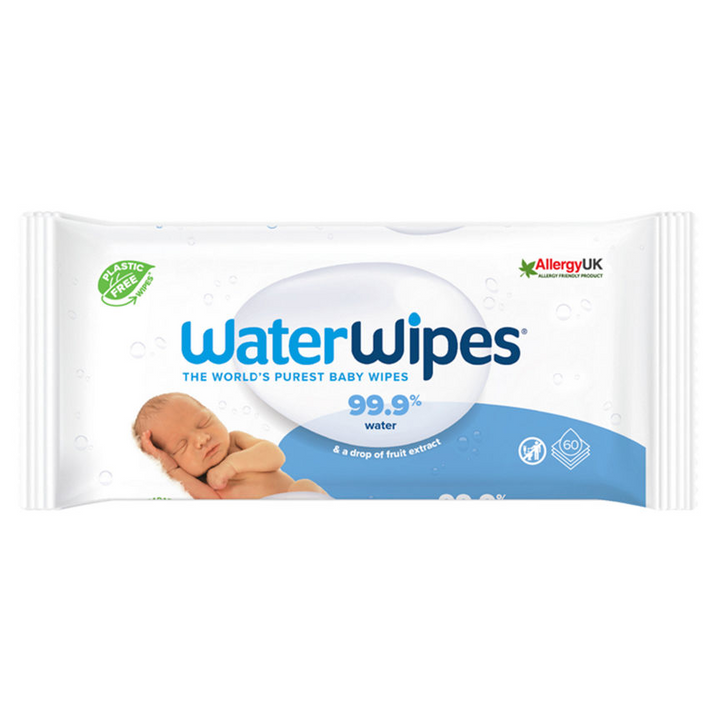Lingettes biodégradables pour nouveau-nés WaterWipes Sensitive