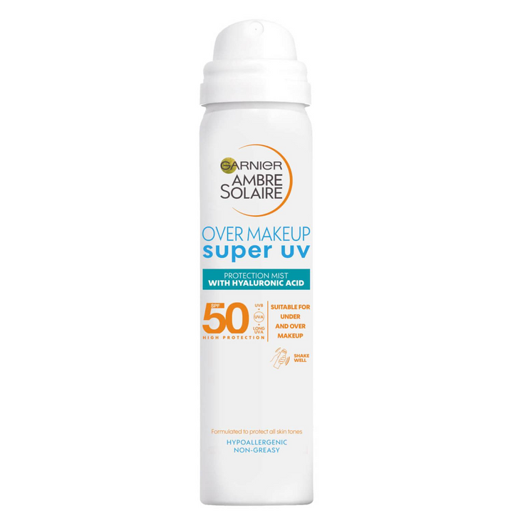 Garnier Ambre Solaire Sur Maquillage Brume Super Protection UV SPF50 75 ml