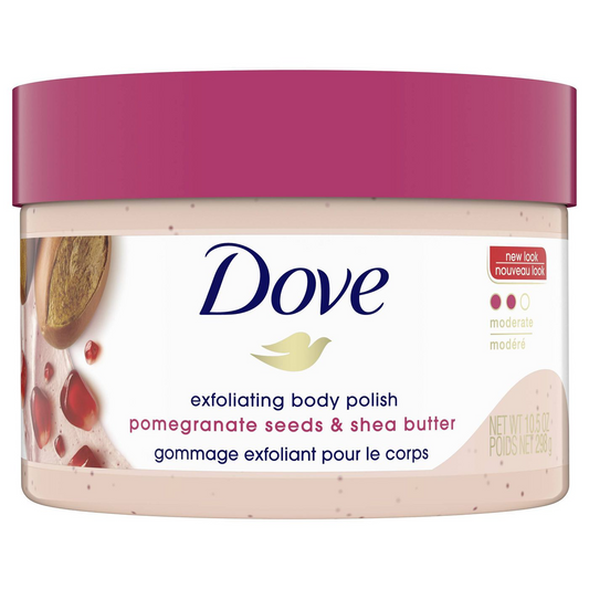 Dove Pomegranate Seeds & Shea Butter Exfoliating Body Polish Scrub