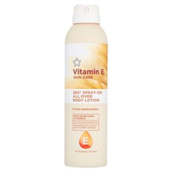 Spray Lait Hydratant Pour Le Corps Vitamine E 190 ml 