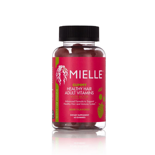 Mielle Gummy Healthy Hair Adult Vitamins with Biotin 60 Count