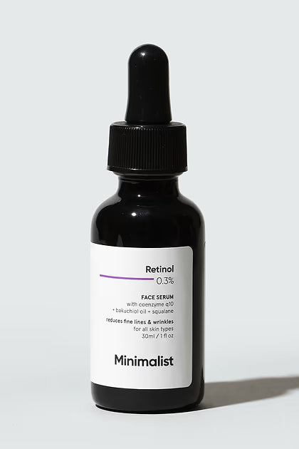 Minimalist 0.3% Retinal anti-aging night serum