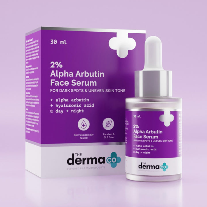 The Derma Co 2% Alpha Arbutin Face Serum – 30ml