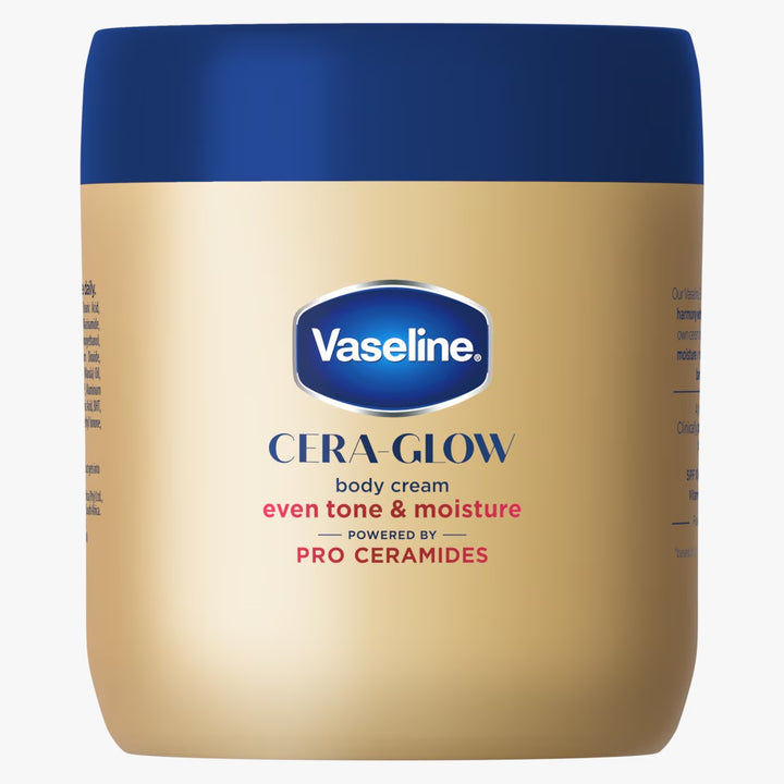 Vaseline® Cera-Glow™ Even Tone &amp; Moisture Body Cream.