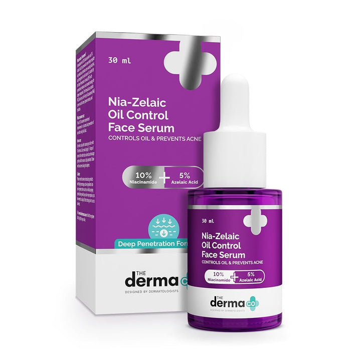 The Derma Co Nia-Zelaic Oil Control Face Serum