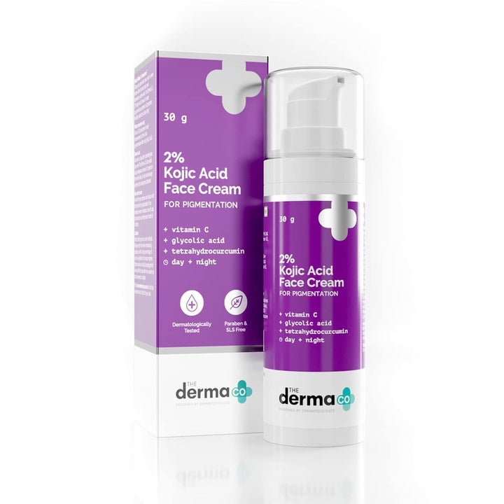 The Derma Co. 2% Kojic Acid Face Cream.