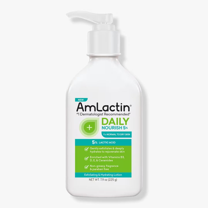 AmLactin Daily Nourish Lotion with 5% Lactic Acid AHA