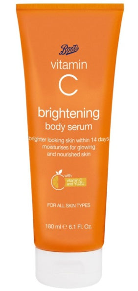 Boots Vit C brightening body serum