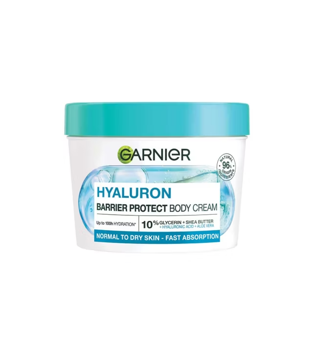 Garnier Hyaluron Barrier Protect Body Cream | Intense Hydration & Skin Barrier Care