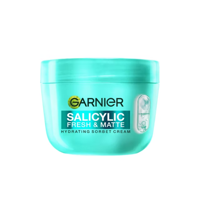 Garnier Salicylic Fresh & Matte Hydrating Sorbet Cream | Oil Control & Clear Skin Hydration