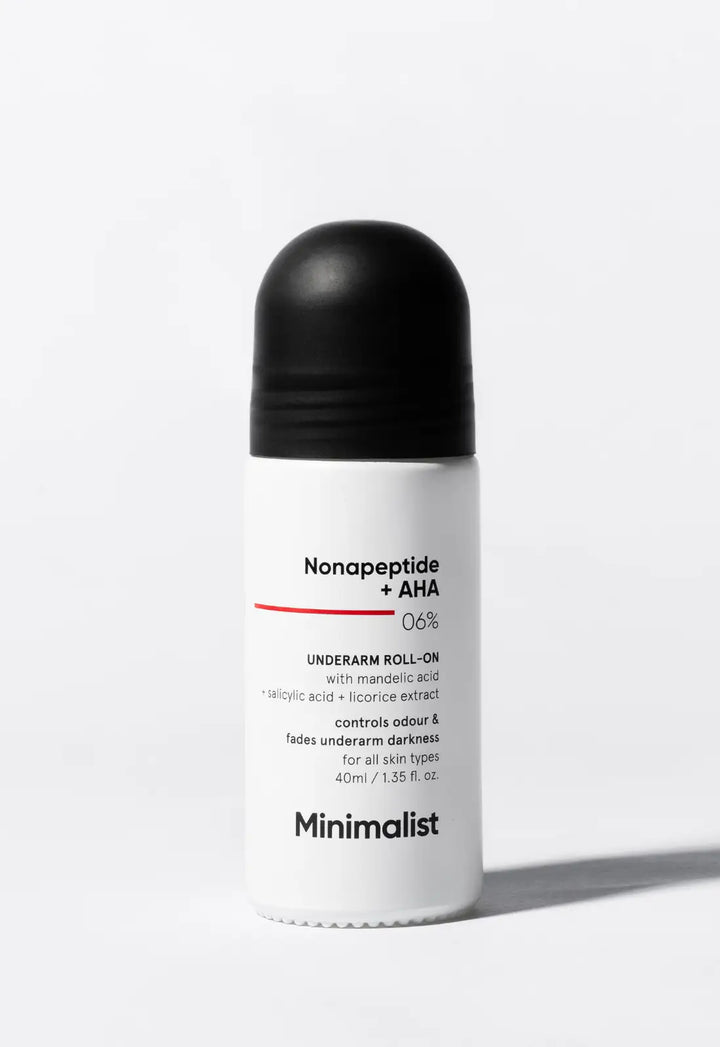 Minimalist Nonapeptide + AHA 06% Underarm Roll-On