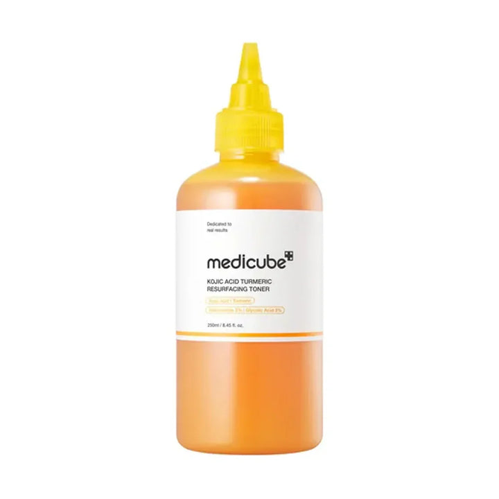 Medicube Kojic Acid Turmeric Resurfacing Toner 250ml | Brightening & Texture-Refining Toner