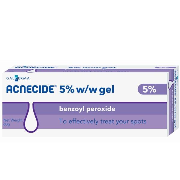 Acnecide Face Gel Spot Treatment Benzoyl Peroxide