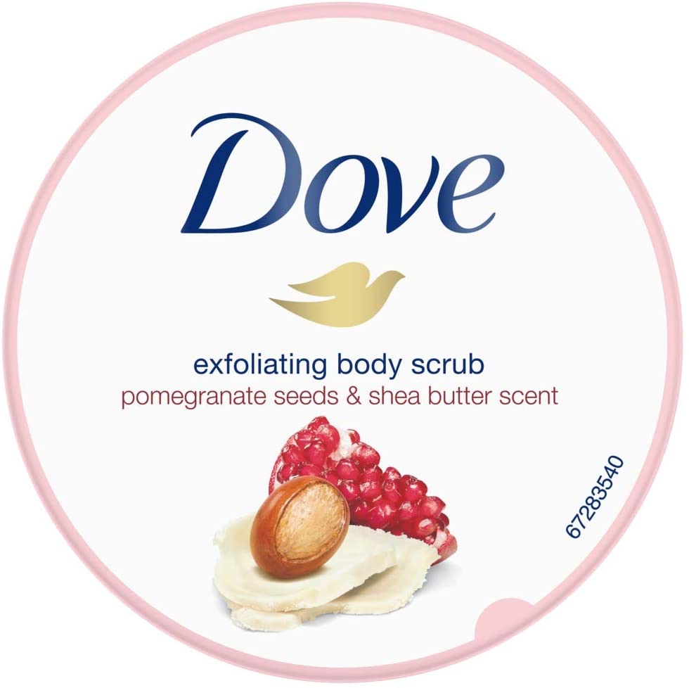 Dove Exfoliating Body Scrub Pomegranate & Shea Butter 225ml