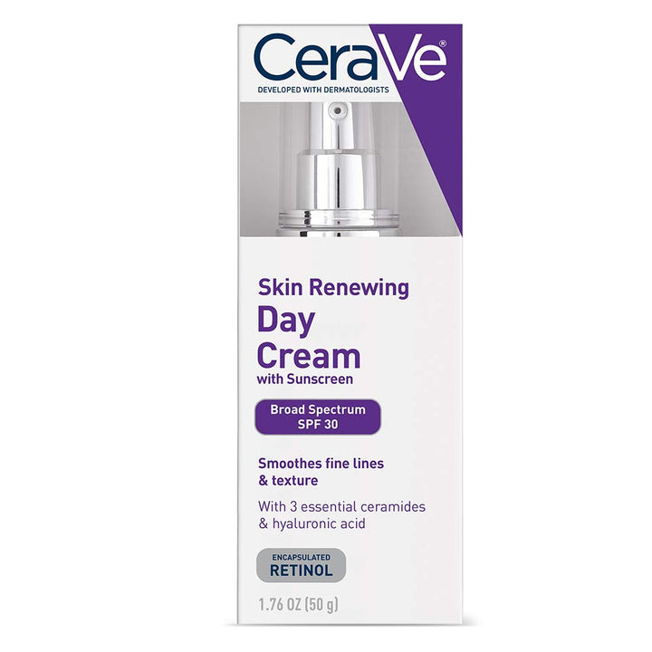 CeraVe Skin Renewing Day Cream with Broad Spectrum SPF 30 Sunscreen