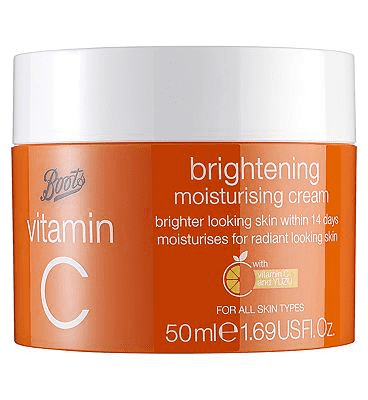 Boots Vitamin C Brightening Moisturising Cream – 50ml – Beauty Bar