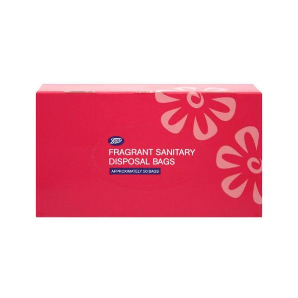 Boots Fragranced Sanitary Disposal Bags 50s