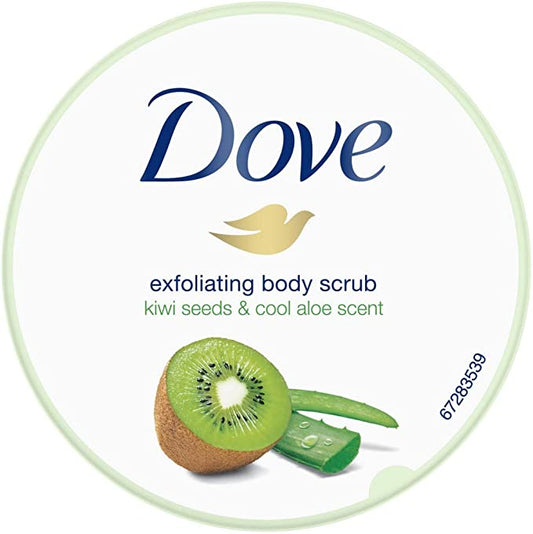 Dove Kiwi Shower Body Scrub 225ml