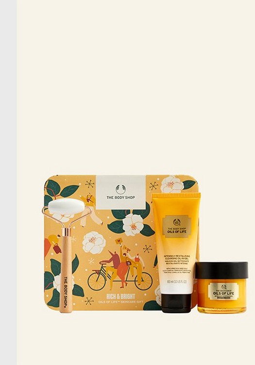 Cadeau de soins de la peau Rich &amp; Bright Oils of Life™ de The Bodyshop