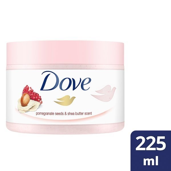 Dove Exfoliating Body Scrub Pomegranate & Shea Butter 225ml