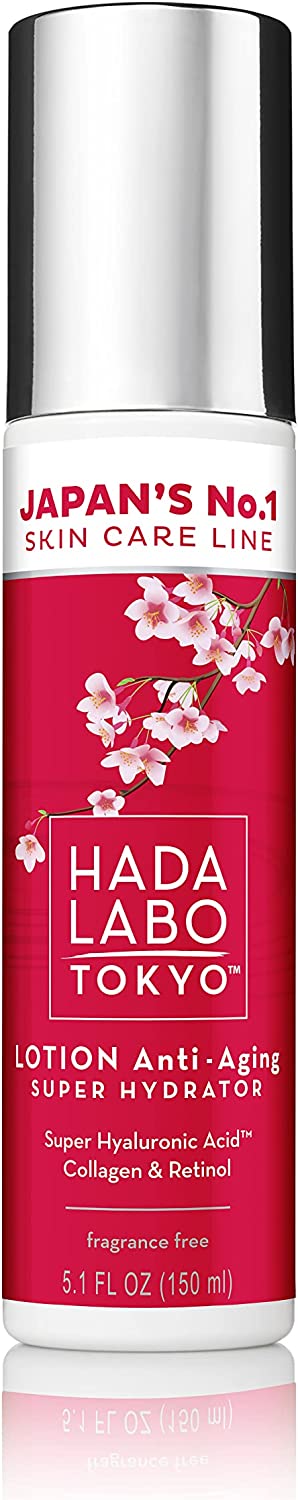 Hada Labo Tokyo Anti Ageing Super Hydrator Lotion, Fragrance Free,