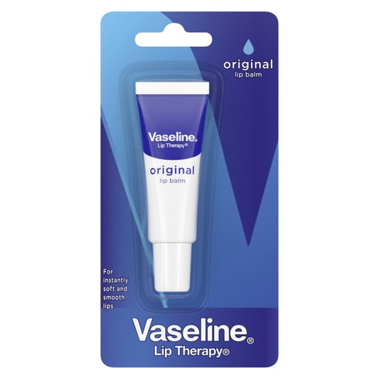 Vaseline Lip Therapy Lip Balm Tube Original 10G