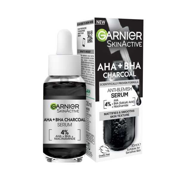 Garnier Skinactive 4% Sérum Aha + Bha &amp; Niacinamide, 30 ml